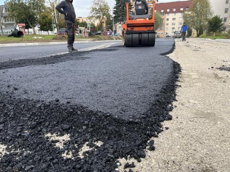 Gradbišče Javornik asfaltaža 11. 10. 2024 (7)